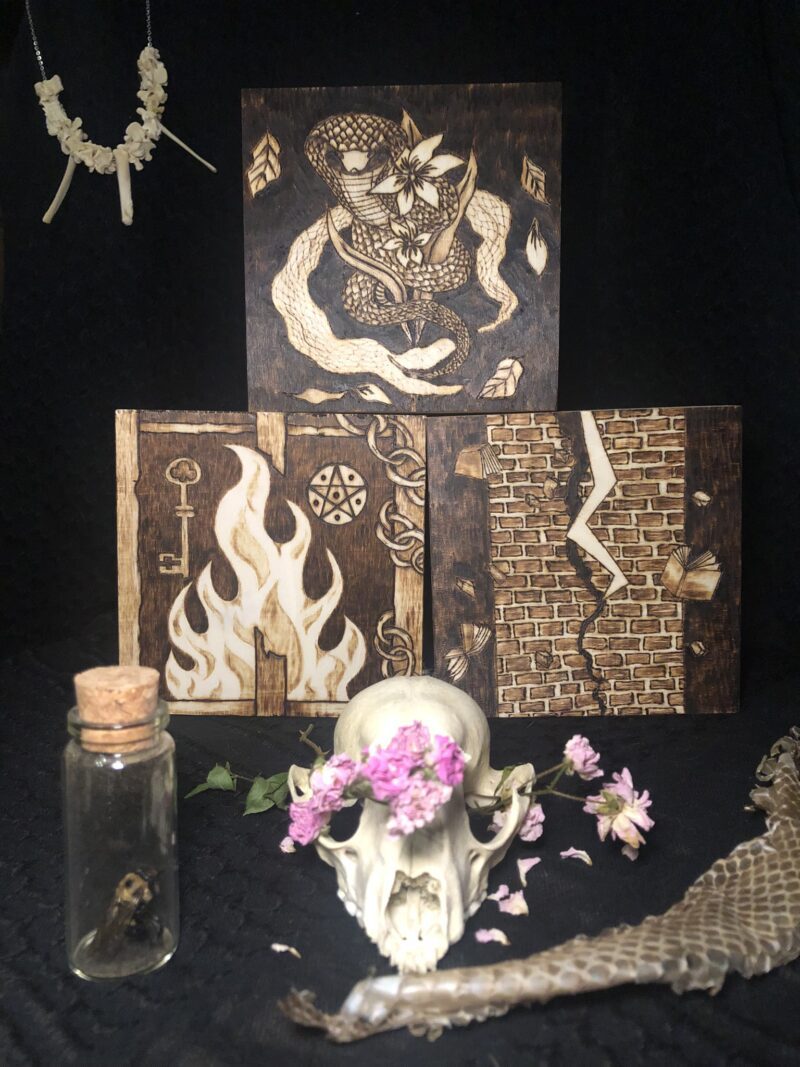 Shadow Work Set- The Devil, The Tower, Death